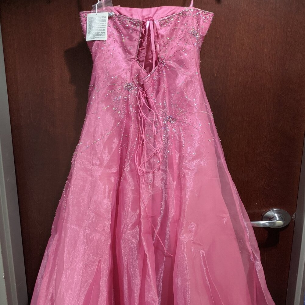 Blush Prom 9713 Size 8 - Picture 5 of 8